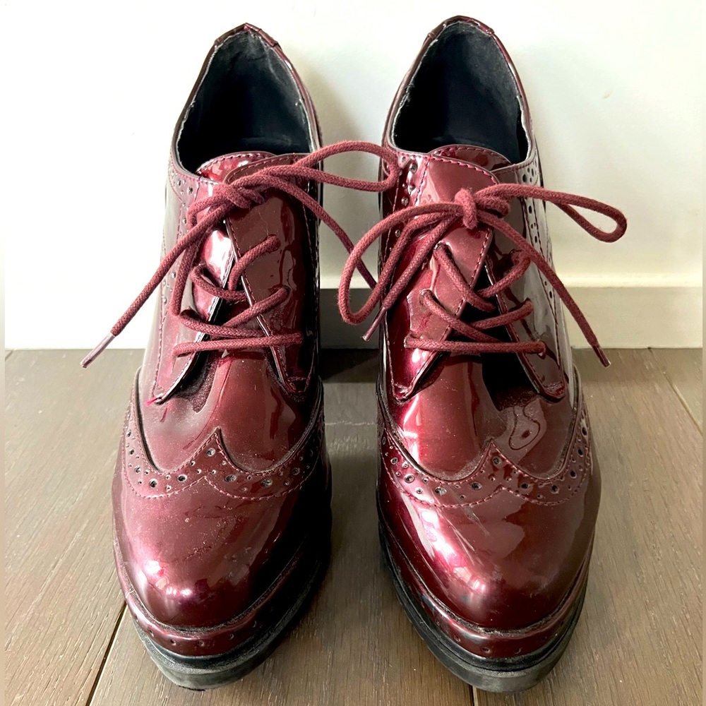 Primadonna burgundy booties